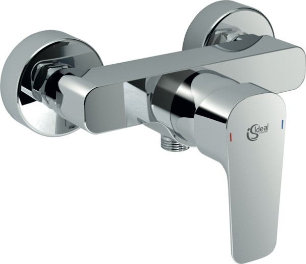 Ideal Standard Brausearmatur Aufputz Ceraplan III, Ausladung 54mm, Chrom, B0716AA