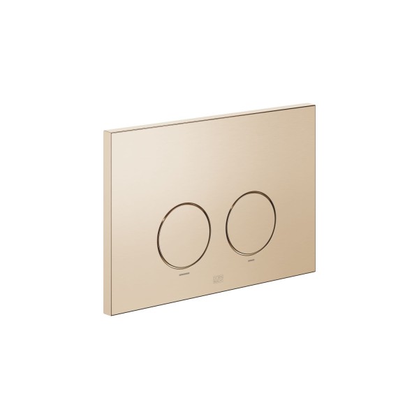 Dornbracht Betätigungsplatte SERIENSPEZIFISCH 12665979 Champagne gebürstet (22kt Gold), 12665979-46