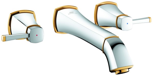 Grohe 3-Loch Waschtischarmatur Grandera 20623