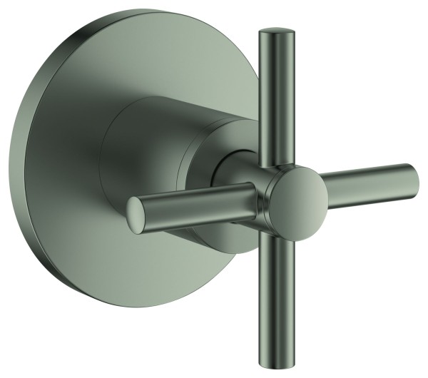GROHE Unterputz-Ventil-Oberbau Atrio 29396 Kreuz-Griff satin steel, 29396MS0