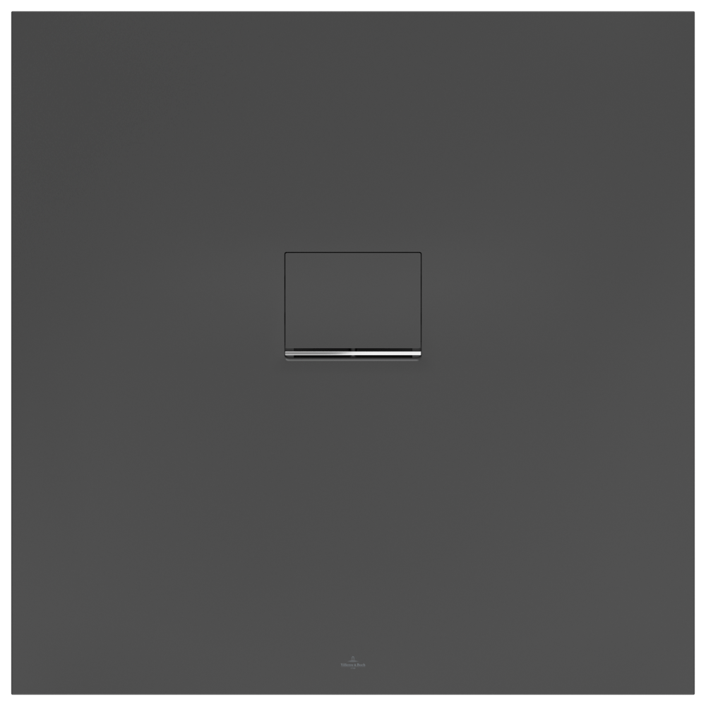 Villeroy & Boch Duschwanne Squaro Infinity (1010SQI1) 1000x1000x40mm Quaryl Anthracite UDQ1010SQI1V-1S
