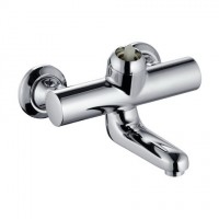 Kludi Kludi Wandarmatur-Einhebelmischer DN 15 Provita absp. S-Anschlüsse, Auslauf 115mm, chr.