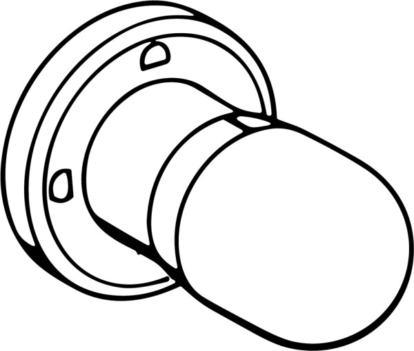 Hansa Fertigmontageset Mehrweg-Umstellumg Hansajet 0287 verchromt