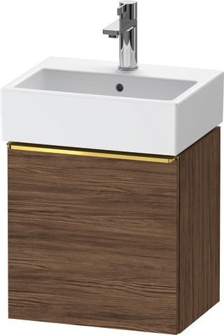 Duravit D-Neo Waschtischunterbau wandhängend Nussbaum dunkel Matt 434x322x440 mm - DE4217L34210000