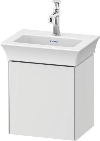 Duravit White Tulip Waschtischunterbau wandhängend Weiß Hochglanz 384x298x410 mm - WT4240R8585