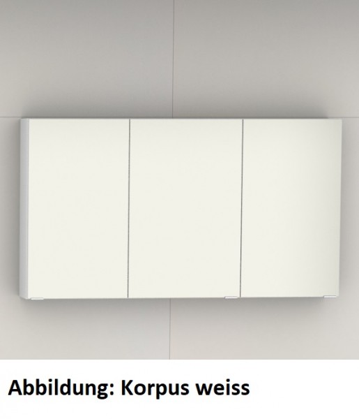 Artiqua Spiegelschrank , Weiß Glanz, 070-SET-3-12-68