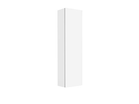 Keuco Hochschrank X-Line 33130, rechts weiß/Glas weiß, 480x1750x300mm, 33130300002