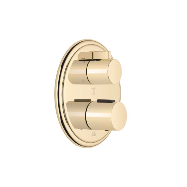 Dornbracht UP-Thermostat mit Dreiwege-Mengenregulierung MADISON 36427977 Messing (23kt Gold)