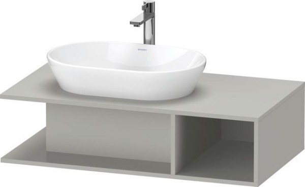 Duravit D-Neo Konsolenwaschtischunterbau wandhängend Betongrau Matt 1000x550x260 mm - DE492900707
