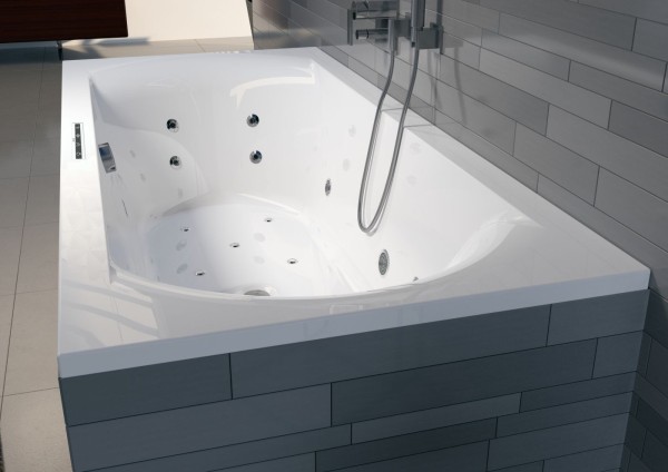 Riho Whirlpool Badewanne Lima Easypool 3.1, 190x90/weiß