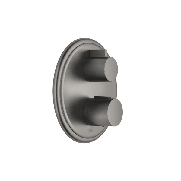 Dornbracht UP-Thermostat mit Einweg-Mengenregulierung MADISON 36425977 Dark Platinum gebürstet