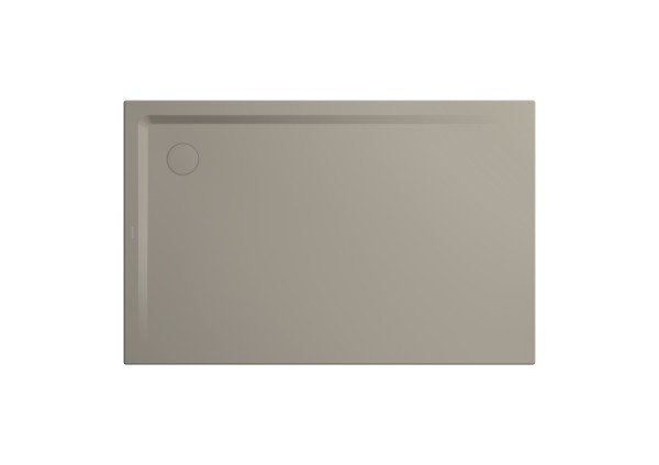Kaldewei Duschwanne SUPERPLAN Modell 1841-1, 800x1000x25 mm, warm grey 50, 384100011670