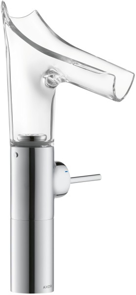 Hansgrohe Waschtischmischer Axor Starck V chrom f.Waschsch. Nicht f.(halb-)öf.Ber.empf., 12114000