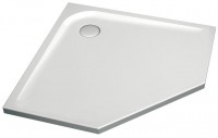 Ideal Standard Ideal Standard Fünfeck-Brausewanne Ultra Flat 1000mm, bodeneben