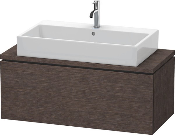 Duravit L-Cube Konsolenwaschtischunterbau wandhängend Eiche dunkel gebürstet Matt 1020x477x400 mm -