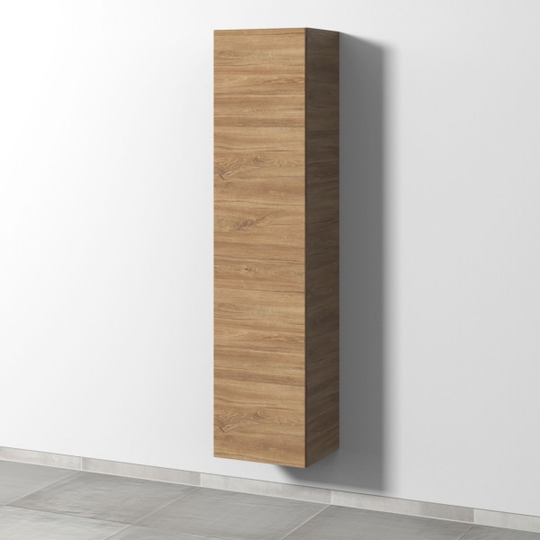 Sanipa 3way Hochschrank mit 1 Tür, Eiche-Kansas