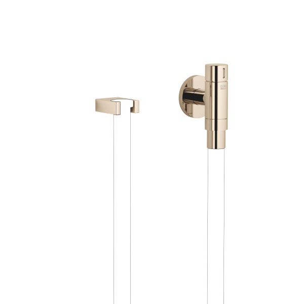 Dornbracht WATER TUBE Kneipp-Wandanschlussbogen mit Schlauchhalterung SERIENNEUTRAL 27823979 Champag