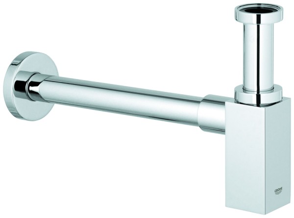 Grohe Geruchsverschluss eckig 40564 für Waschtisch Körper aus Messing chrom, 40564000