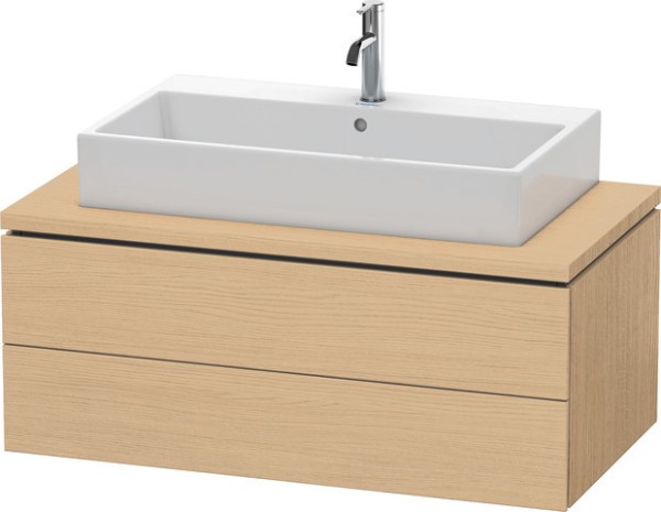 Duravit L-Cube Konsolenwaschtischunterbau wandhängend Natur Eiche Matt 1020x547x400 mm - LC581903030