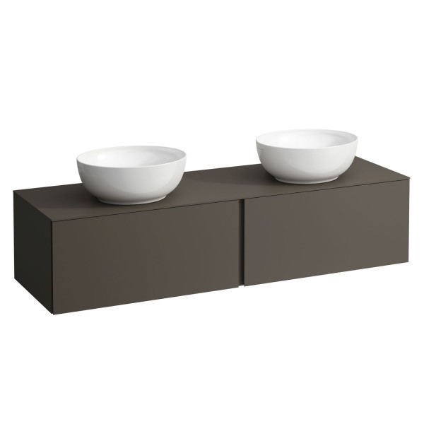 LAUFEN Waschtischunterschrank und Waschtischplatte ALESSI 500x1600x370