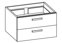 Artiqua COLLECTION 414 Artiqua COLLECTION 414 Waschtischunterschrank zu"Subway 2.0"717580 B:750mm