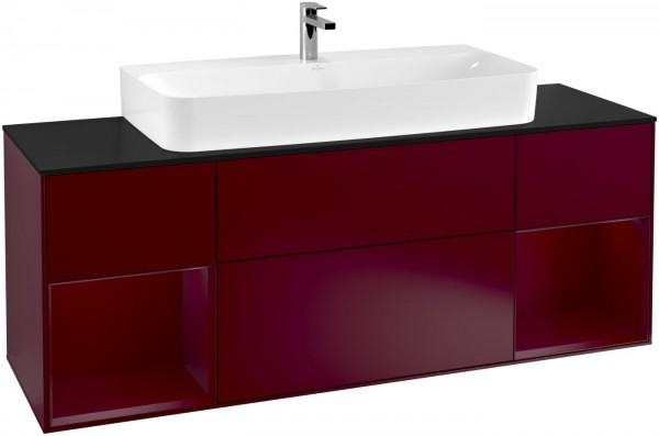 Villeroy & Boch Waschtischunterschrank Finion G21 1600x603x501mm Wandbel WT mit., G212HBHB