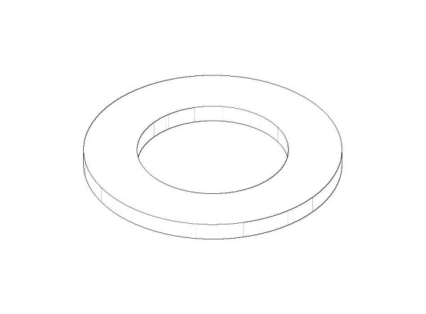 Dornbracht Dichtung NBR 70 Ersatzteile 091405035 29,0 x 17,0 x 2,0 mm