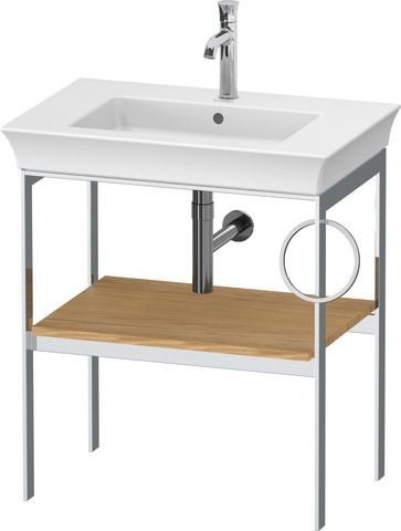 Duravit White Tulip Metallkonsole 684x450x760 mm - WT4543RH5H5