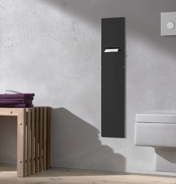 emco WC-Modul asis 2.0, schwarz Unterputz, 811 mm, Türanschlag links ohne Einbaurahmen, 975427551