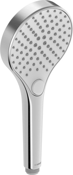 Hansa Handbrause HANSAVIVA 4433 3-strahlig, d 110 mm Stahl gebürstet, 4433030080