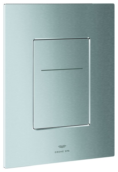 GROHE WC-Betätigung Arina 104644 eckig Silk Motion edelstahl, 104644SD00
