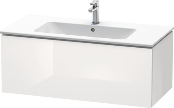 Duravit L-Cube Waschtischunterbau wandhängend Weiß Hochglanz 1020x481x400 mm - LC6142085850E00