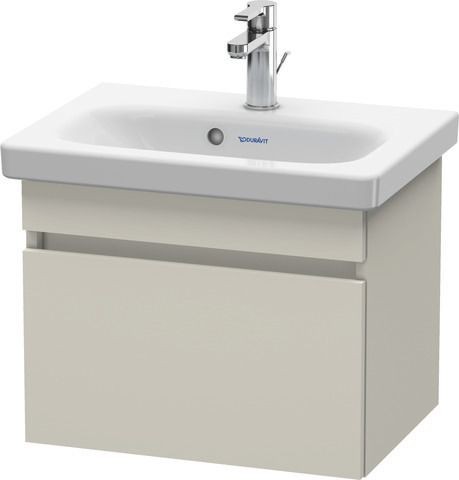 Duravit DuraStyle Waschtischunterbau wandhängend Taupe Matt 500x368x398 mm - DS630309191
