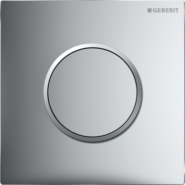 Geberit HyTouch Urinal-Handauslöung hochglanz-verchromt Kunststoff Sigma10 pneumatisch
