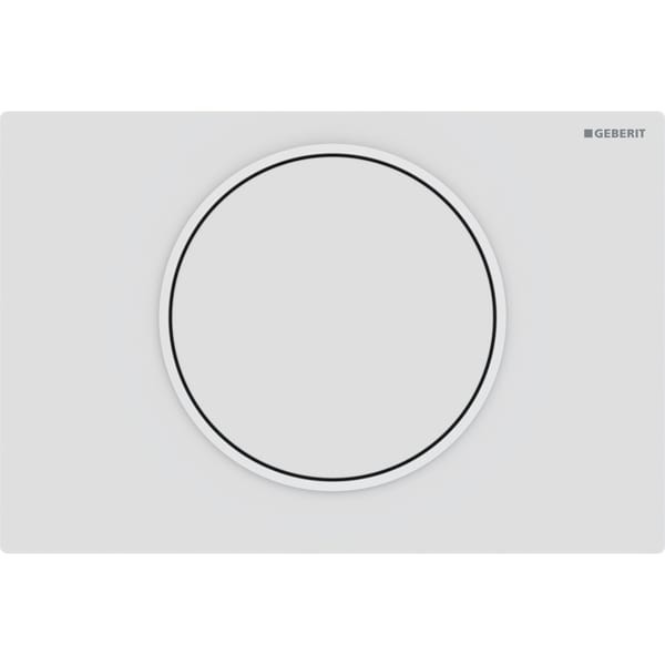 Geberit Sigma10 Betätigungsplatte für Spül-Stopp Spülung