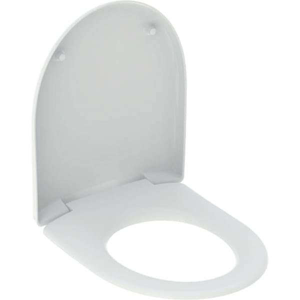Geberit WC-Sitz Plus 4 572050, Scharniere: Metall, 572050000, weiss