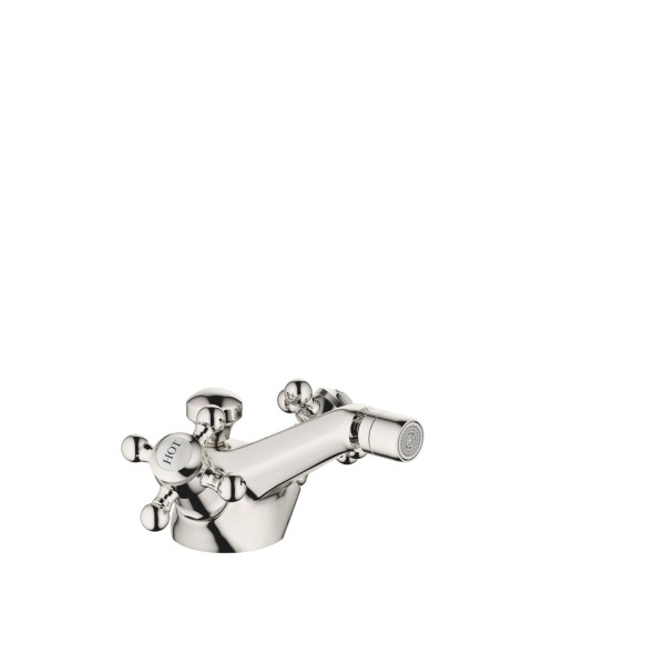 Dornbracht Bidet-Einlochbatterie mit Ablaufgarnitur MADISON 24510360 Platin