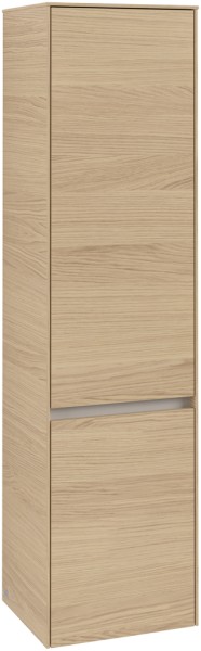CHIC Hochschrank Anschlag links Glossy Grey