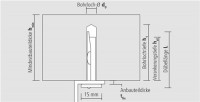 Apolo MEA Apolo MEA Befestigungssysteme Deckenanker MDA 6/5 T galv. verz. ETA-Zulassung Teil 6, 96MDAT