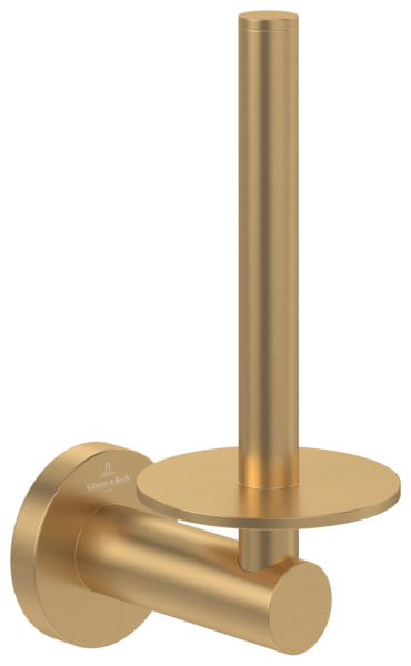 Villeroy & Boch T-Papierhalter Elements - Tender 151015000 54x85x154mm Brushed Gold