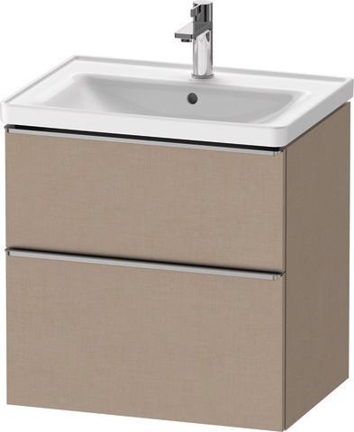 Duravit D-Neo Waschtischunterbau wandhängend Leinen Matt 634x452x625 mm - DE4354070750000