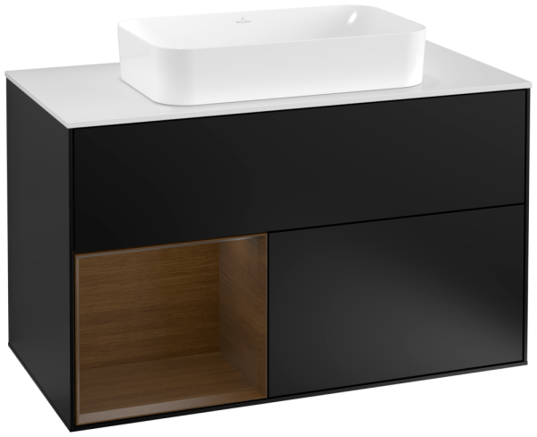 Villeroy & Boch Waschtischunterschrank Finion F24 1000x603x501mm WT mittig, F241GNPD