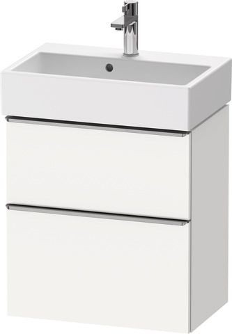 Duravit D-Neo Waschtischunterbau wandhängend Weiß Matt 584x372x625 mm - DE4329070180000