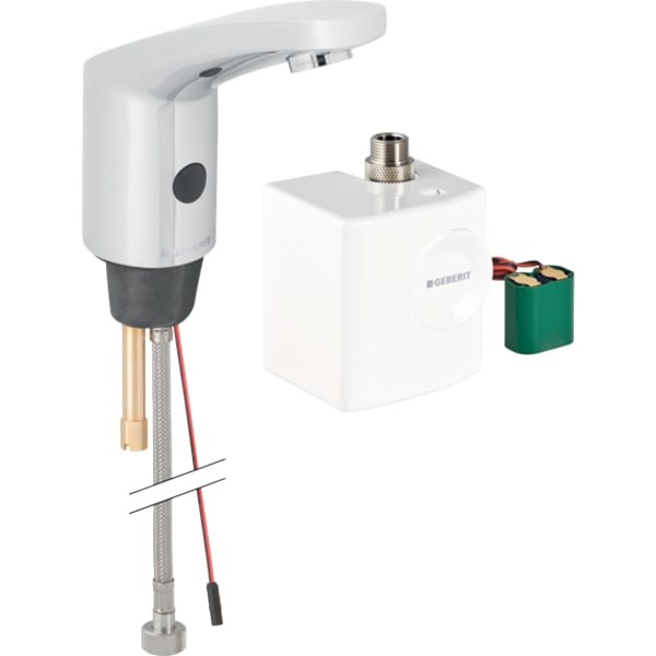 Geberit HyTronic185 Waschtisch-Armatur Infrarot/Generator berührungslos ohne Mischer