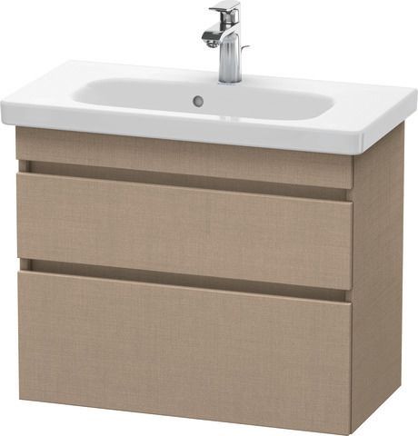 Duravit DuraStyle Waschtischunterbau wandhängend Leinen Matt 730x368x610 mm - DS649907575