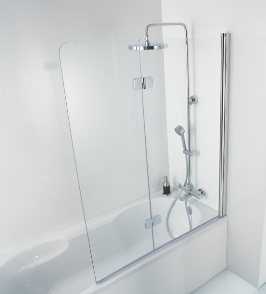 HSK Premium Softcube Badewannenaufsatz 2-teilig, pendelbar