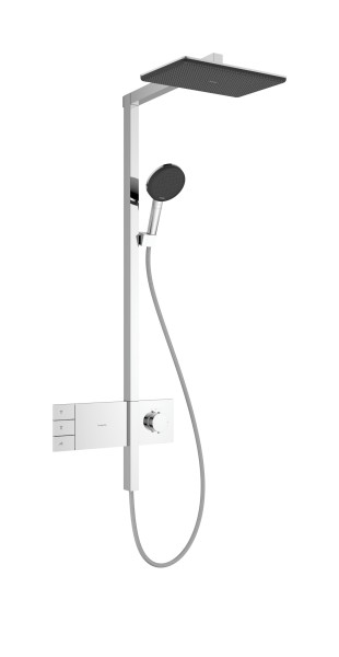 Hansgrohe Showerpipe Raindance Alive Q 210/340 2jet EcoSmart Thermostat chrom, 24591000