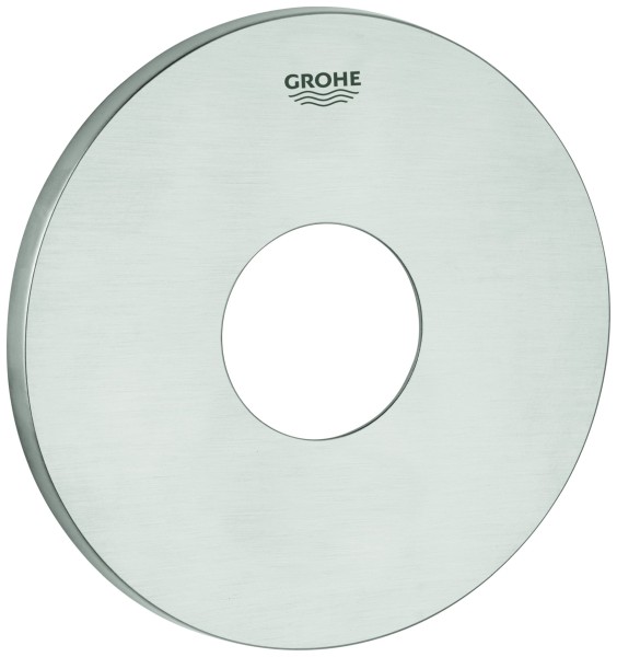 GROHE Rosette 48428 rund für EHM-Fertigmontagesets supersteel, 48428DC0