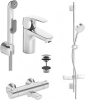 Hansa Brause-Set THM Hansa Brause-Set THM Hansapinto 4552 0080 verchromt, 45520080
