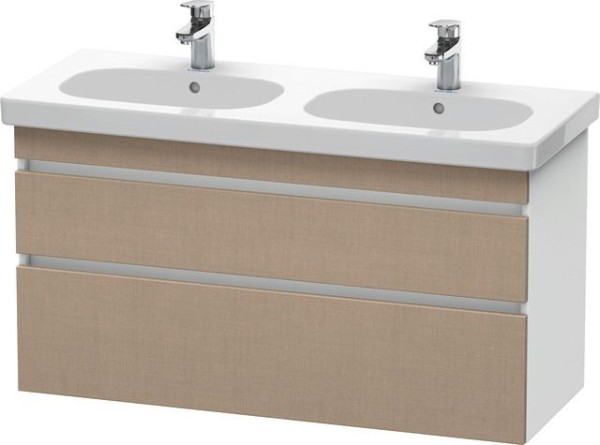 Duravit DuraStyle Waschtischunterbau wandhängend Leinen & Weiß Matt 1150x453x610 mm - DS648607518